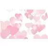 Savage Printed background 135X540cm "love burst"