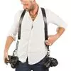 PhotoBelts M רצועת עור (שחור) כפולה