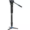 חצובת וידאו תעשייתי בנרו Benro A48F Classic Aluminum Monopod with S4 Head