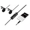 מיקרופון לוידאו Boya M1dm Dual Neck Microphone