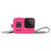 Gopro Sleeve &Amp; Lanyard For Hero 8 Pink