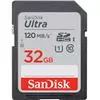 SanDisk Ultra SD32GB 120mbs SDHC UHS-I Class-10 Card