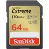 Sandisk SD 64Gb 170 mbs extreme pro