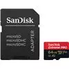 SanDisk MicroSDXC Extreme Pro 64GB 200MB/s+Adapter