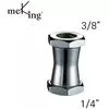 Meking 1/4-20 - 3/8-16 Female Threads pin