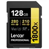 LEXAR SD128 270mbs V60 x1800