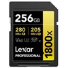 LEXAR SD256 280mbs V60 X1800