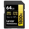 LEXAR SD64 180mbs V60 X1800