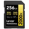 LEXAR SD256 300mbs V90 X2000