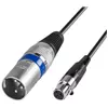 SELENS XLR MINI MALE TO XLR FEMALE 3M