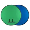 SELENS COLLAPSIBLE BACKGOUND BLUE/GREEN 130CM